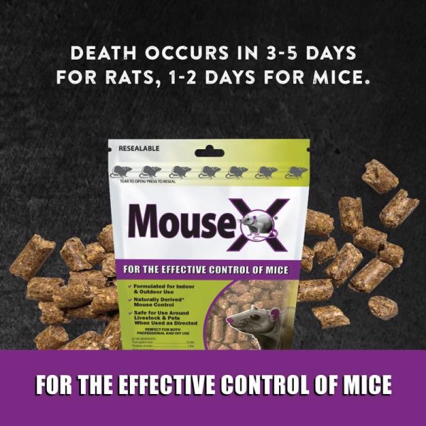 MouseX Non-Toxic Bait Pellets For Mice 1 lb 1 pk Hot on Sale