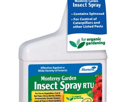 Monterey Garden Insect Spray RTU Organic Insect Killer Liquid 32 oz Supply