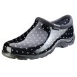 Sloggers Women s Garden Rain Shoes 9 US Black Polka Dot Online now