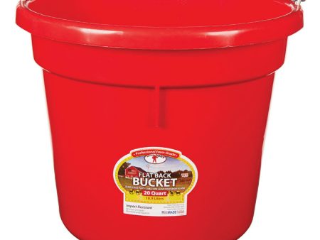 Little Giant 20 qt Bucket Red on Sale