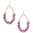 Beaded Teardrop Dangle Earring Online Hot Sale