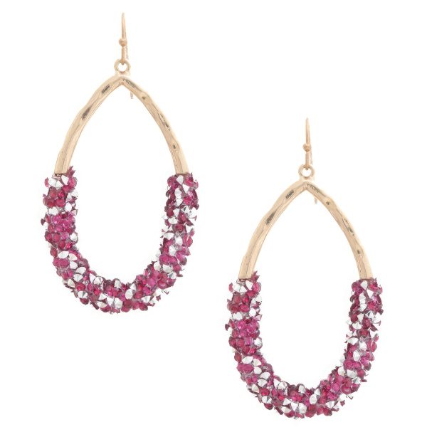 Beaded Teardrop Dangle Earring Online Hot Sale