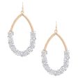 Beaded Teardrop Dangle Earring Online Hot Sale