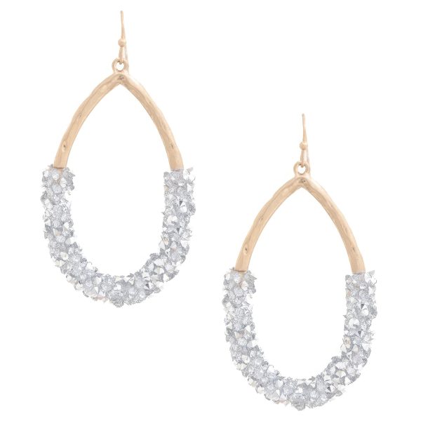 Beaded Teardrop Dangle Earring Online Hot Sale