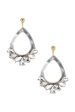 Acetate Rhinestone Teardrop Dangle Earring Online