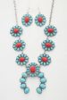 Western Rodeo Horse Concho Necklace Online now