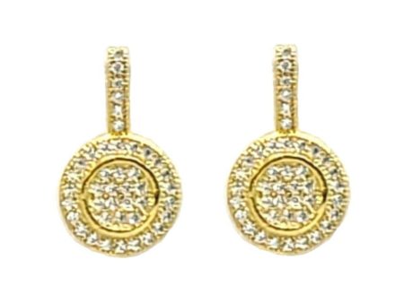 Round Crystal Earring For Cheap