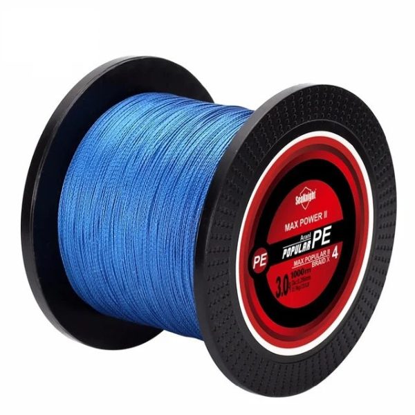 Seaknight TP PE Fishing Line  1000M Braided Fishing Line 8-80LB Multifilament  Cord Fishing Thread Fashion