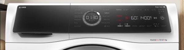 Bosch Serie 8 WNC25410GB Wifi Connected I-DOS 10.5Kg   6Kg Washer Dryer with 1400 rpm - White - D Rated For Discount