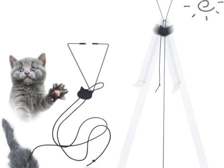 Pet Telescopic Hanging Door Small Mouse Pets Cat Toy on Sale