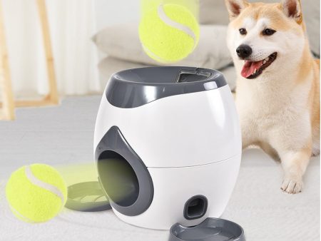 Smart Pet Feeder Tennis Ball Missing Device Throwing Reward Machine For Sale