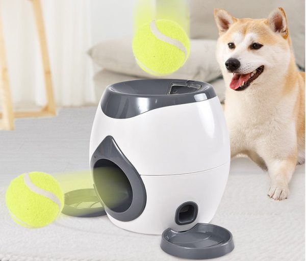 Smart Pet Feeder Tennis Ball Missing Device Throwing Reward Machine For Sale