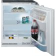 Hotpoint HBUL011 60cm Integrated Undercounter Larder Fridge - Fixed Door Fixing Kit - White - E Rated Fashion