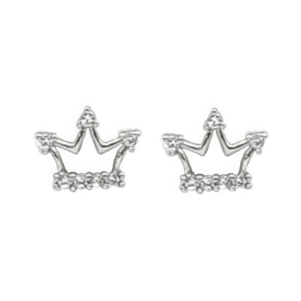 Crown Crystal Stud Earring Online Sale