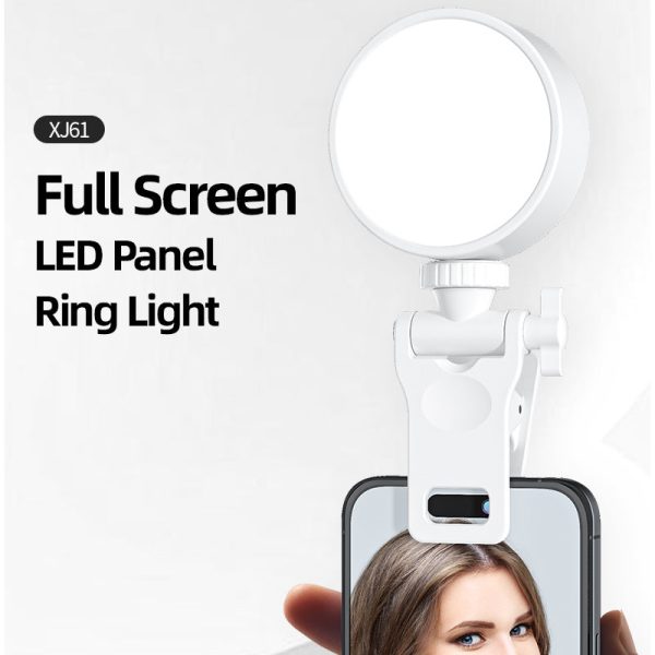 Mini fill light, mobile tofu selfie light, video conference live light, magnetic pocket light Discount