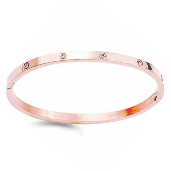 Stainless Steel Basic Metal Bracelet Fashion