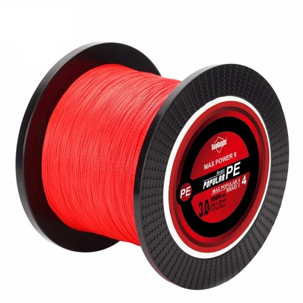 Seaknight TP PE Fishing Line  1000M Braided Fishing Line 8-80LB Multifilament  Cord Fishing Thread Fashion