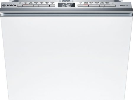 Bosch Serie 4 SPV4EMX25G Wifi Connected Integrated Slimline Dishwasher - Stainless Steel Control Panel - C Rated For Discount