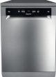 Hotpoint HFC3C26WCXUKN Standard Dishwasher - Inox - E Rated For Cheap