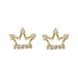 Crown Crystal Stud Earring Online Sale