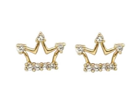 Crown Crystal Stud Earring Online Sale