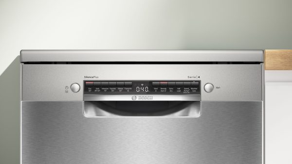 Bosch Serie 4 SMS4EMI06G Wifi Connected Standard Dishwasher - Silver Inox - B Rated Sale