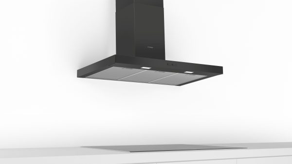 Bosch Serie 2 DWB96BC60B 90cm Chimney Hood - Black on Sale