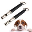 1Pcs Pet Dog Cat Training Obedience Black Whistle Ultrasonic Supersonic Sound Pitch Quiet Trainning Whistles Pets Supplies Online Sale