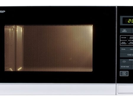 Sharp R372WM 25L Microwave - White Online now