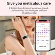 F28 Women Smart Watch For Android IOS Heart Rate Measuring Blood Pressure Monitor Women s Bracelet Waterproof Fitness Bracelet Fashion