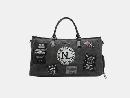 Nicole Lee USA Denim Patch Duffel Online