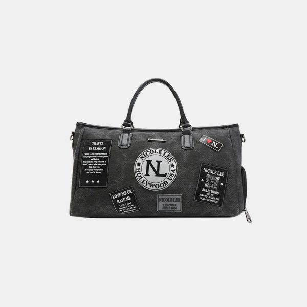 Nicole Lee USA Denim Patch Duffel Online