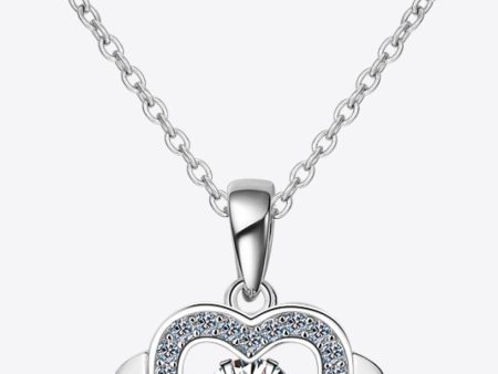 Moissanite 925 Sterling Silver Necklace Online Hot Sale