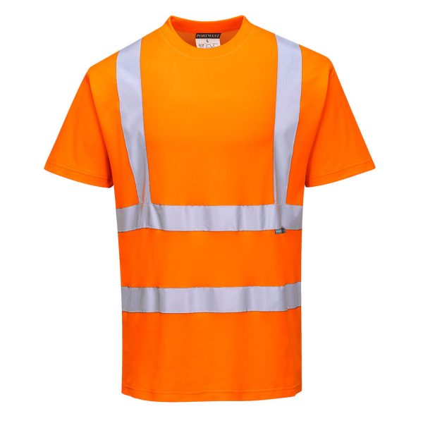 S170 CLASS 2 Short Sleeve T-Shirt Orange PW Online Sale