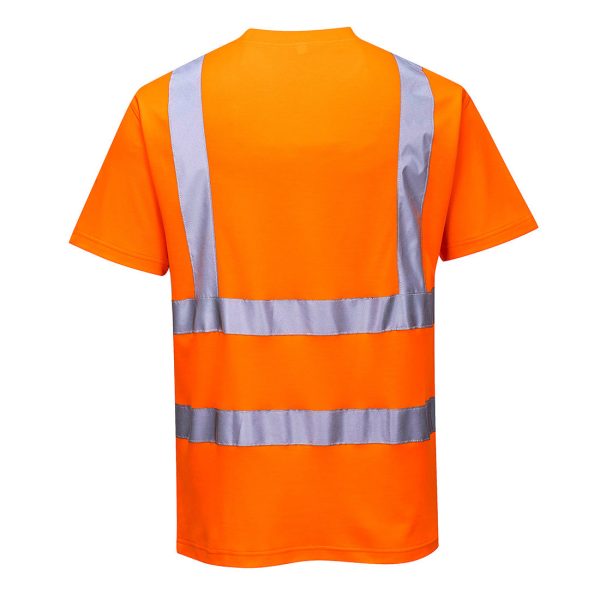 S170 CLASS 2 Short Sleeve T-Shirt Orange PW Online Sale