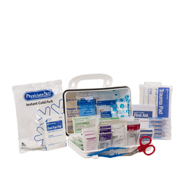 First Aid Only White Plastic Portable Wall Mount 10 Person First Aid Kit 222-G Hot on Sale