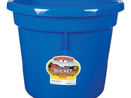 Little Giant 20 qt Bucket Blue For Discount