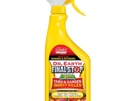 Dr. Earth Final Stop Yard & Garden Organic Insect Killer Liquid 24 oz on Sale