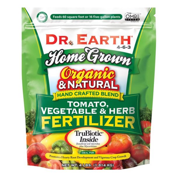 Dr. Earth Home Grown Organic Granules Tomatoes Plant Food 4 lb Online now