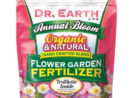 Dr. Earth Annual Bloom Organic Granules Marigold, Daylilies Plant Food 4 lb Online Sale