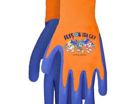 Midwest Quality Gloves Warner Bros Unisex Outdoor Garden Grip Gloves Blue Orange Youth 6 pk Hot on Sale