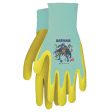 Midwest Quality Gloves Warner Bros Child s Outdoor Gardening Gloves Black Yellow Youth 1 pair Sale