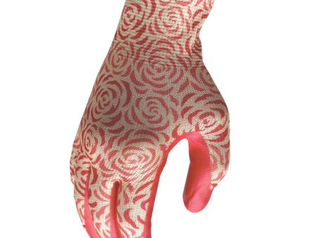 Digz Women s Indoor Outdoor Gardening Gloves Pink M L 3 pair Online