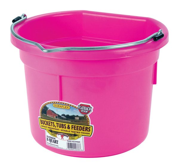 Little Giant 8 qt Bucket Pink Online Hot Sale