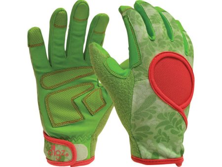 Digz Signature Women s Indoor Outdoor Gardening Gloves Green M 1 pair For Cheap